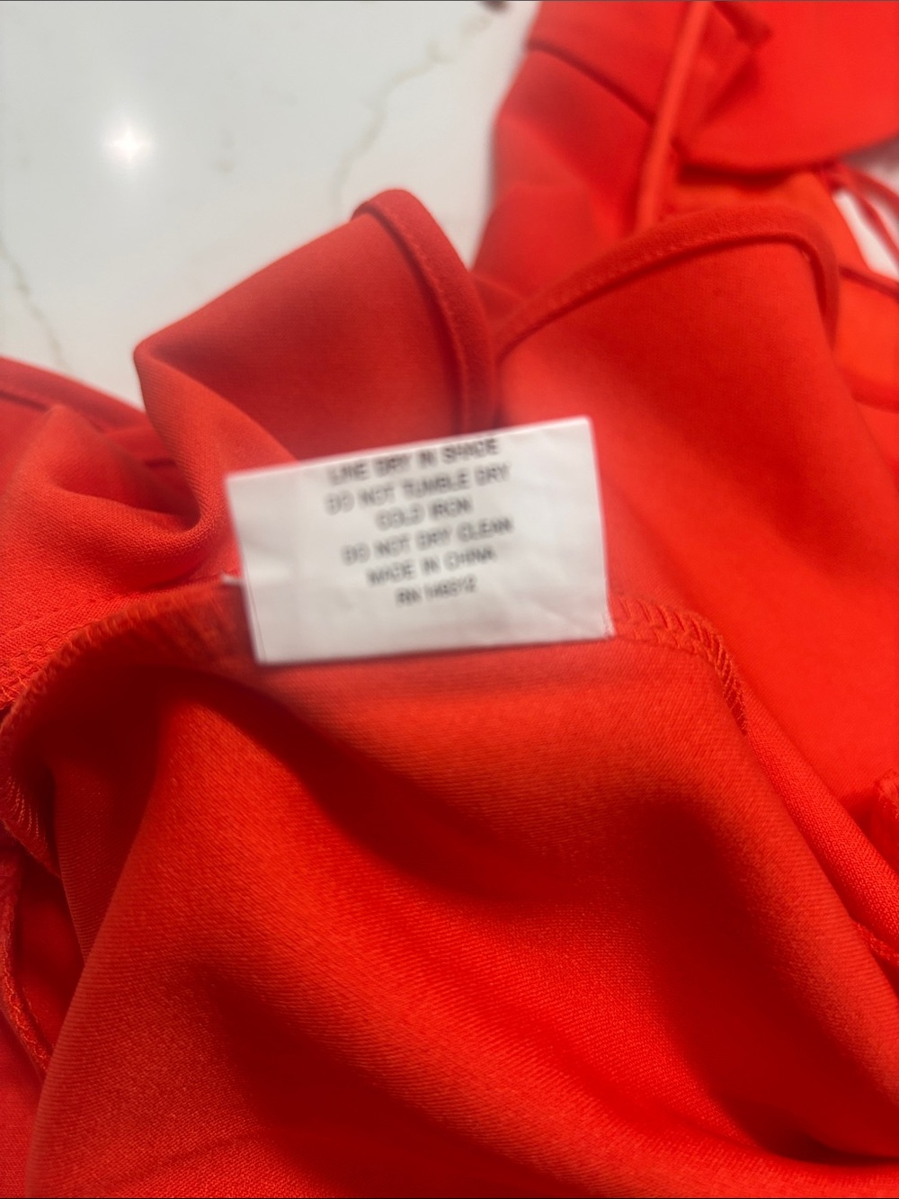 Hello Molly Red Lace-Up Backless Ruffle Hem Mini Dress - Picture 6 of 11